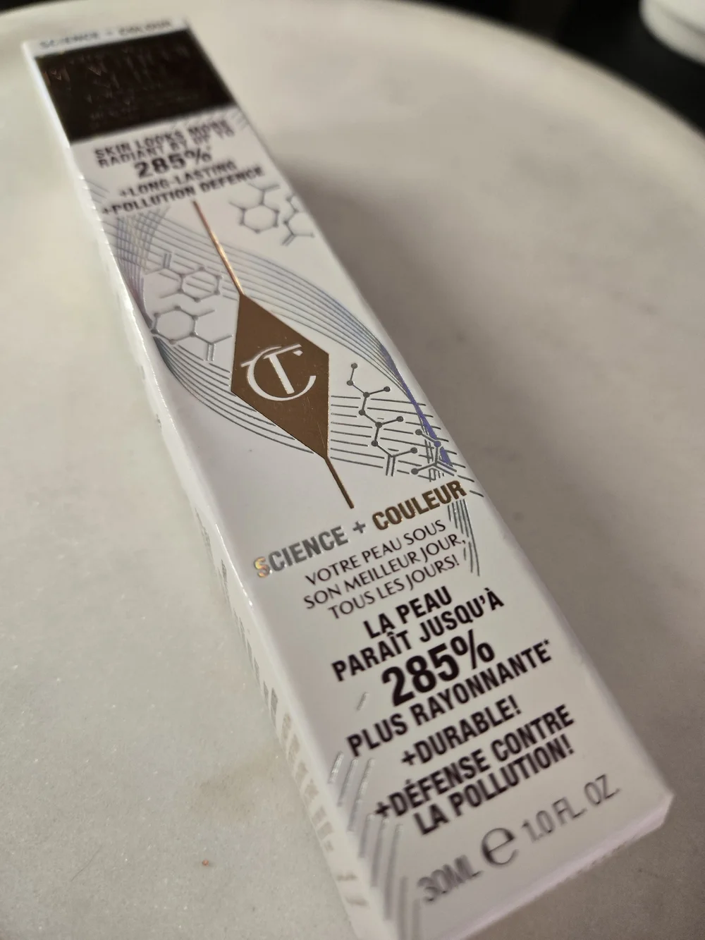 Charlotte Tilbury Foundation - Beautiful Skin- 3 Cool-NIB